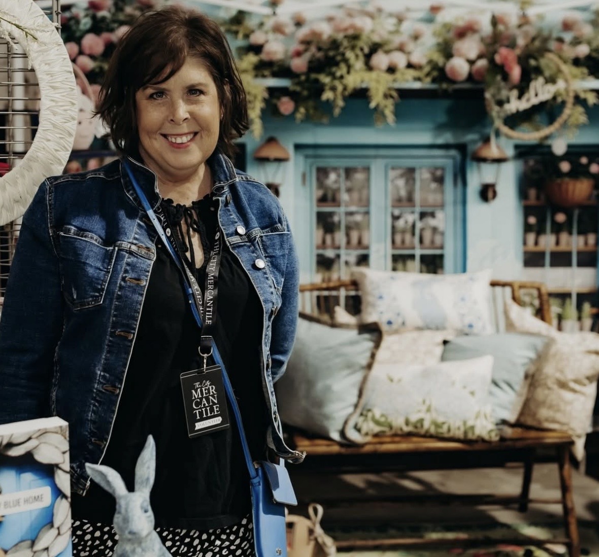 Cynthia Louderback, owner of Happy Blue Home